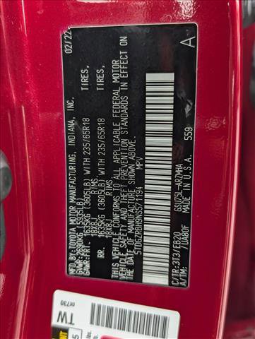 Used 2022 Toyota Highlander XLE image 26