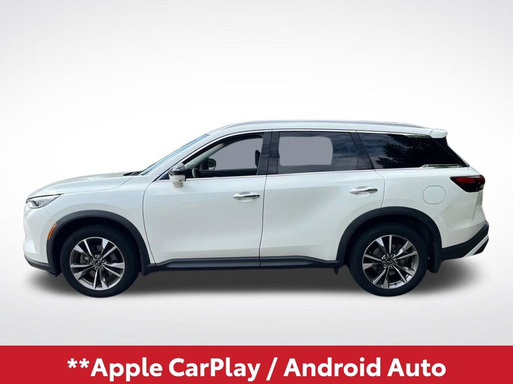 Used 2023 INFINITI QX60 Luxe w/ Performance Audio Package AWD/4WD video 3