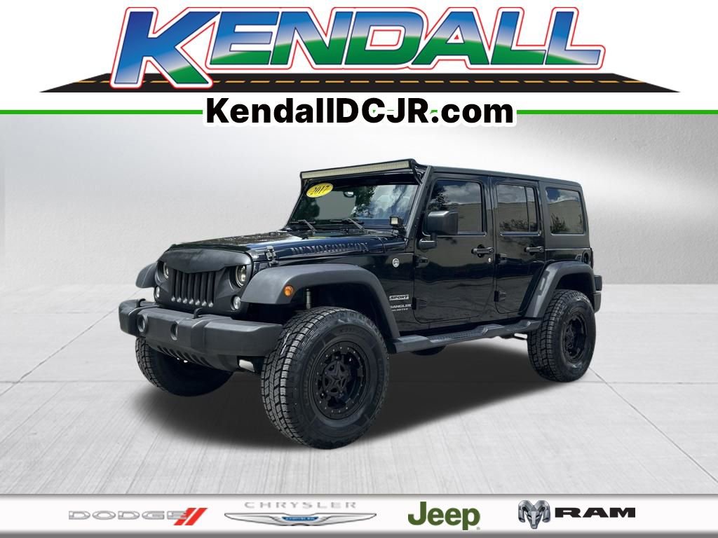 Used 2017 Jeep Wrangler Unlimited Sport w/ Quick Order Package 24S image 1