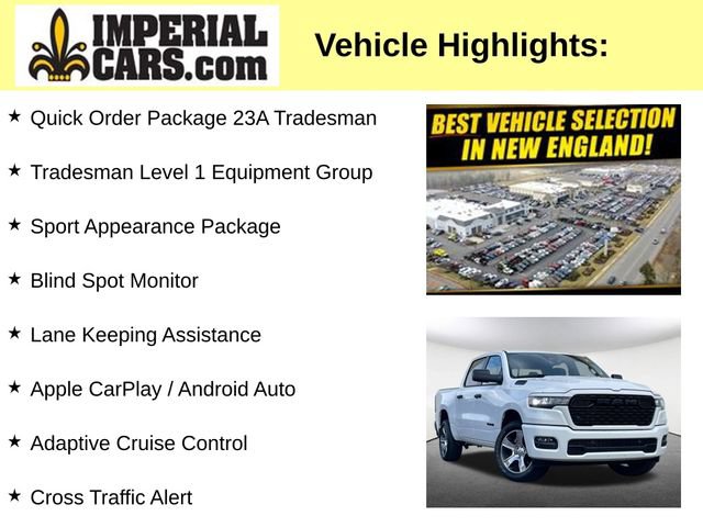 Used 2025 RAM 1500 Tradesman AWD/4WD image 8