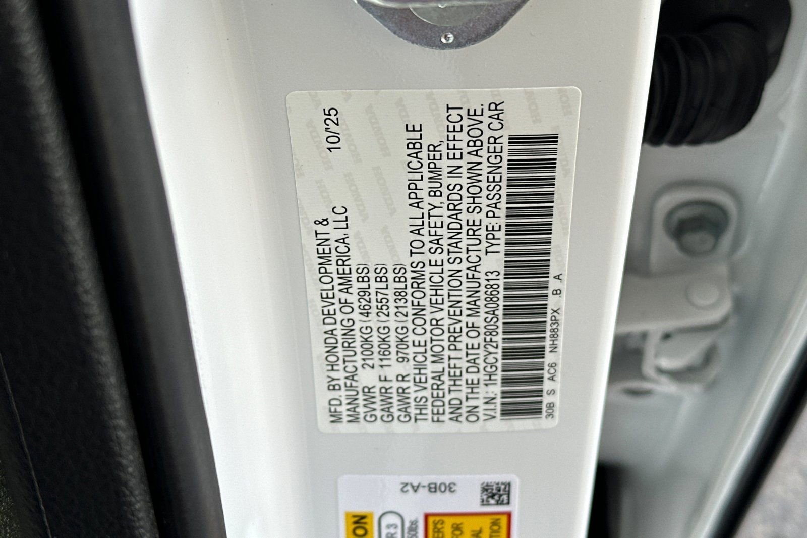 New 2025 Honda Accord Touring image 33