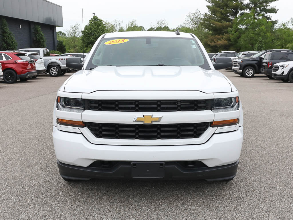 Used 2018 Chevrolet Silverado 1500 Custom w/ Custom Value Package AWD/4WD image 10