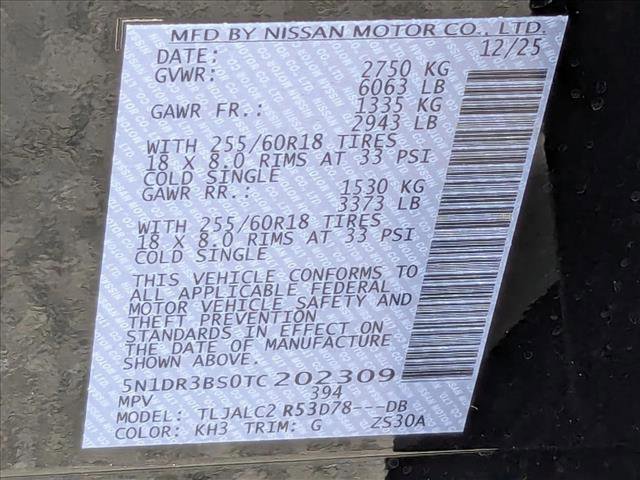 New 2026 Nissan Pathfinder SV image 16