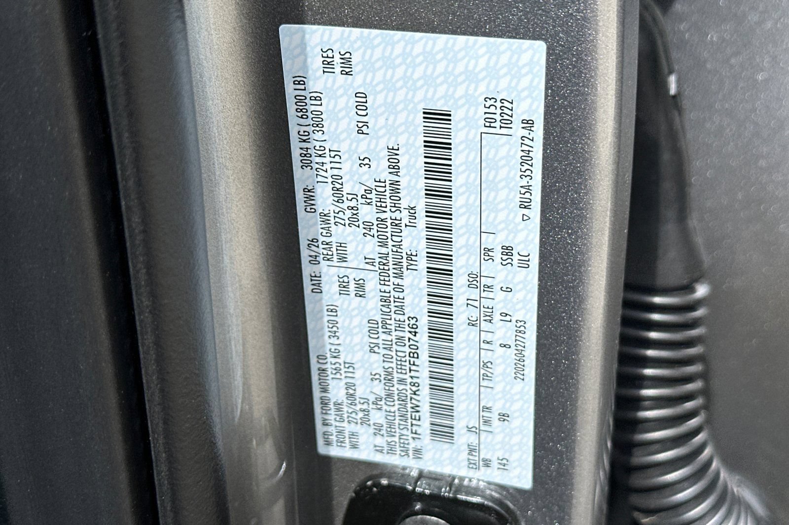 New 2026 Ford F150 Platinum w/ Equipment Group 702A High RWD image 29