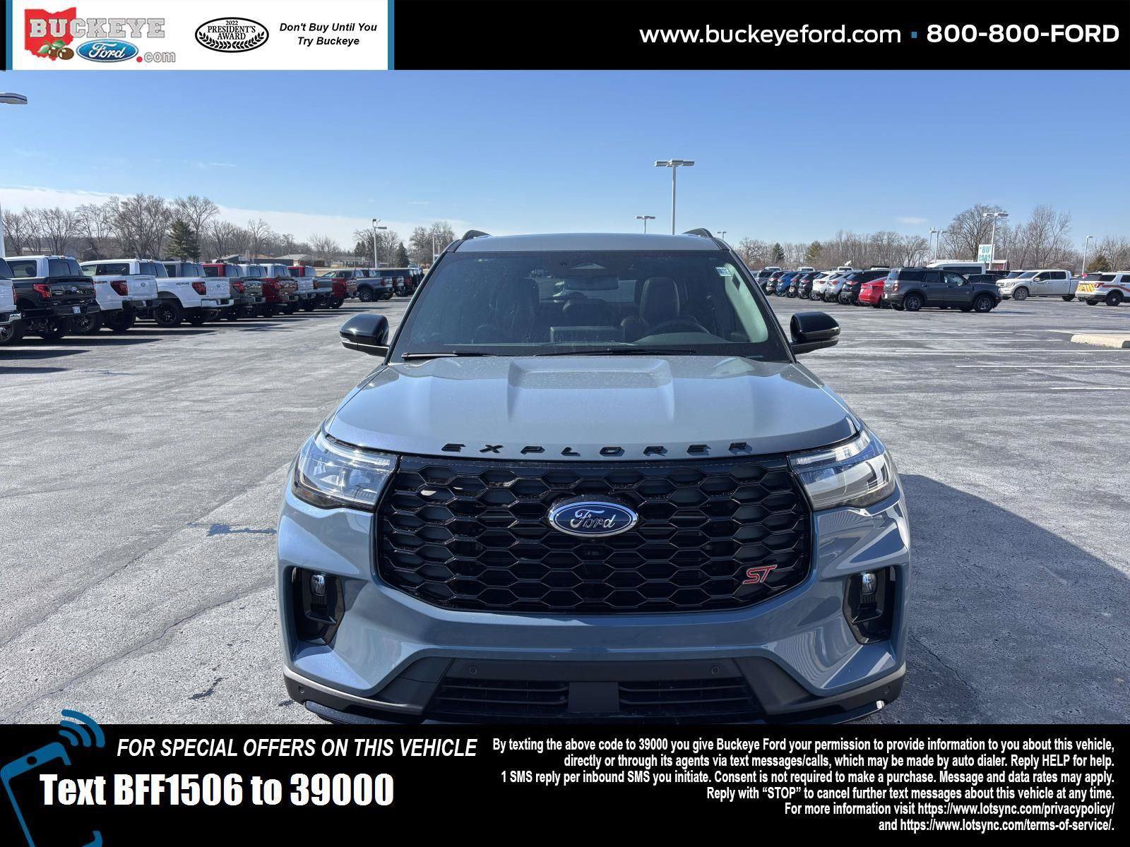 New 2026 Ford Explorer ST w/ Sun And Sound Package AWD/4WD image 2
