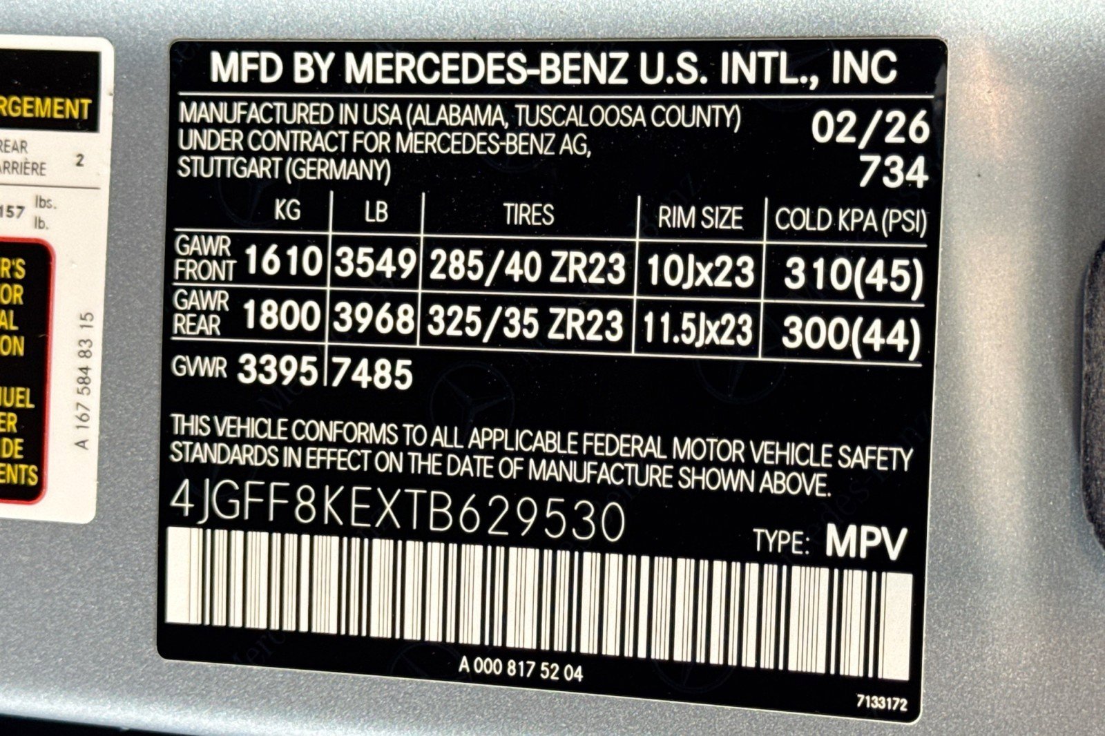 New 2026 Mercedes-Benz GLS 63 AMG 4MATIC image 32
