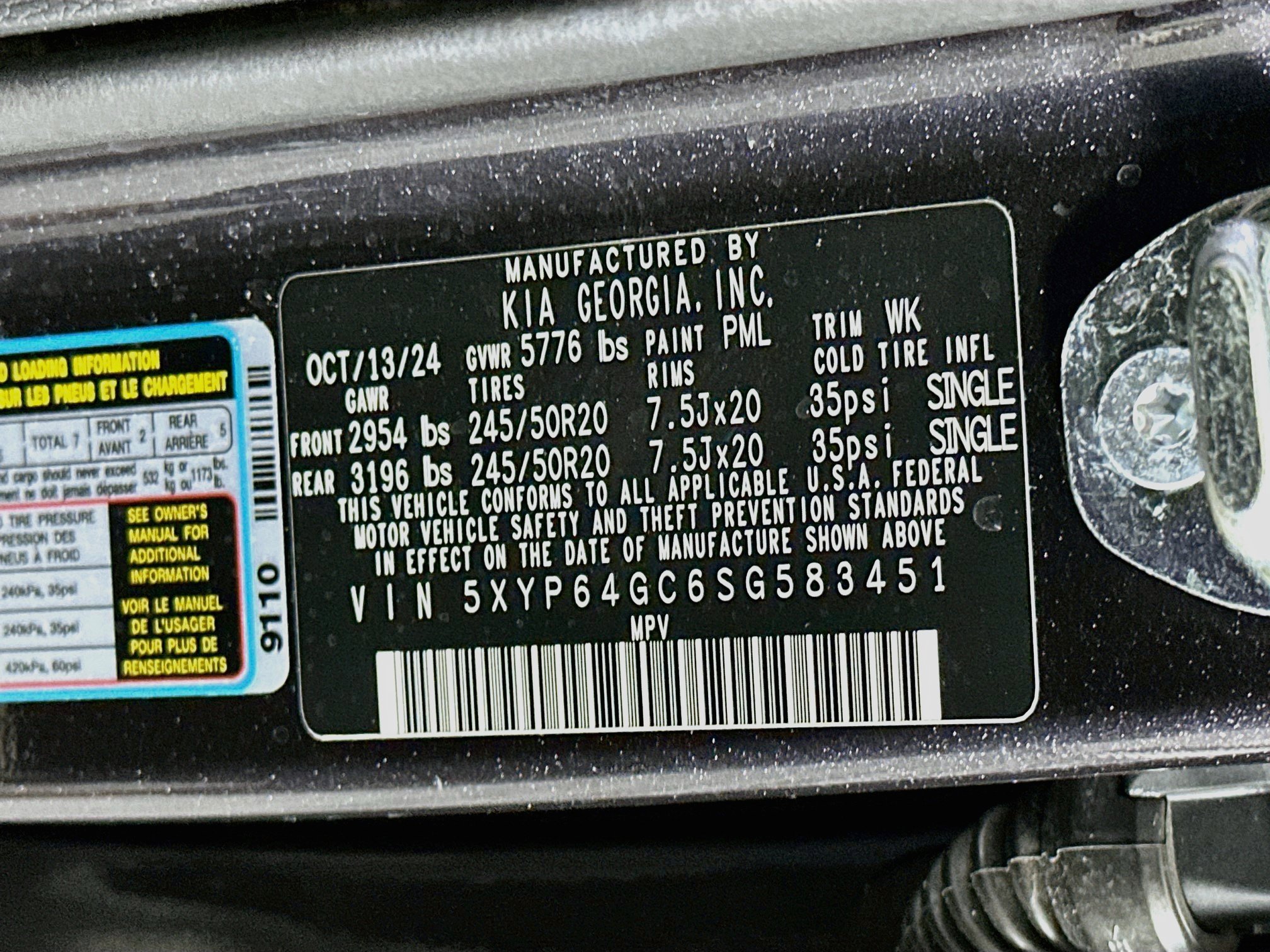 Used 2025 Kia Telluride S FWD image 12