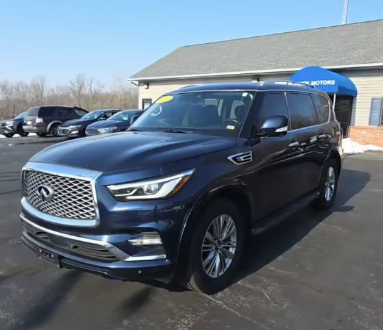 Used 2021 INFINITI QX80 Luxe image 1