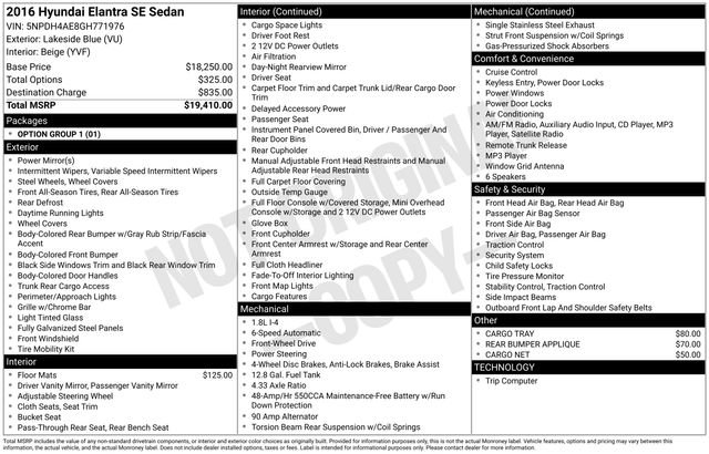Used 2016 Hyundai Elantra SE image 6