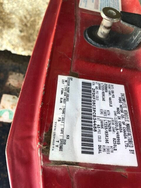 Used 1993 Ford F350 AWD/4WD image 6