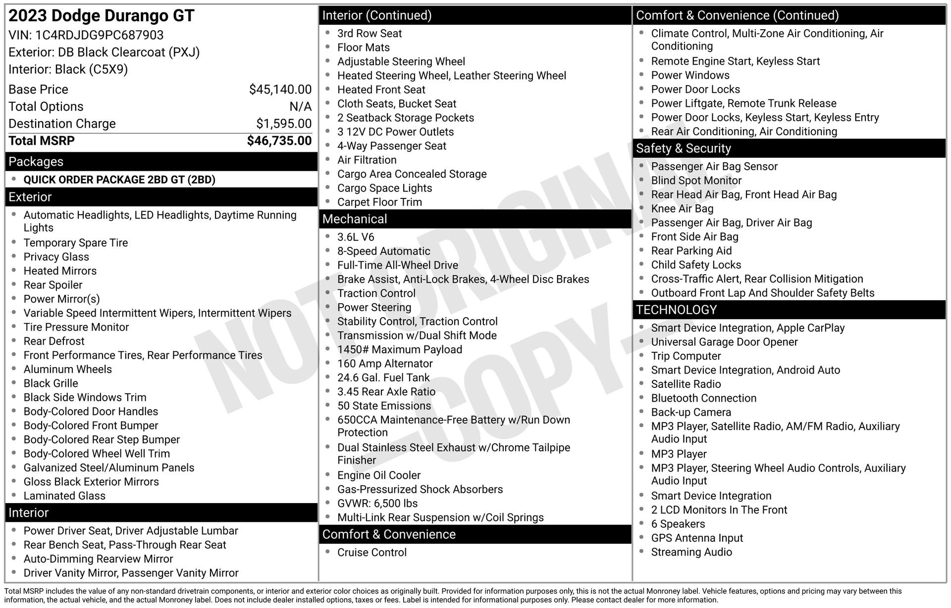 Used 2023 Dodge Durango GT image 3