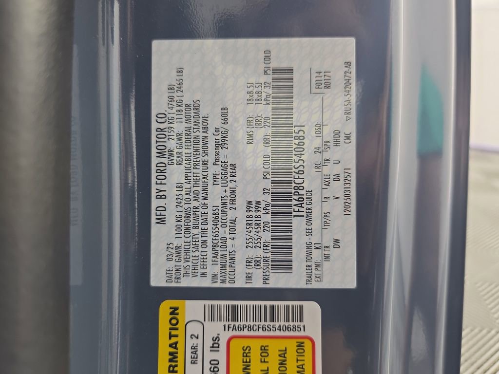 Used 2025 Ford Mustang GT image 35