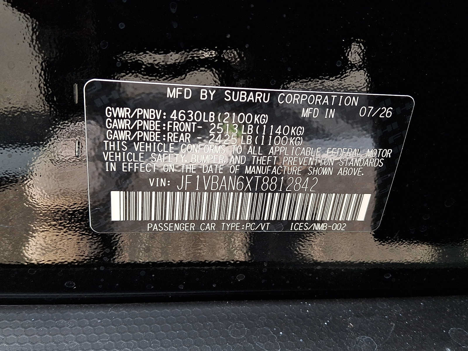New 2026 Subaru WRX Limited AWD/4WD image 22