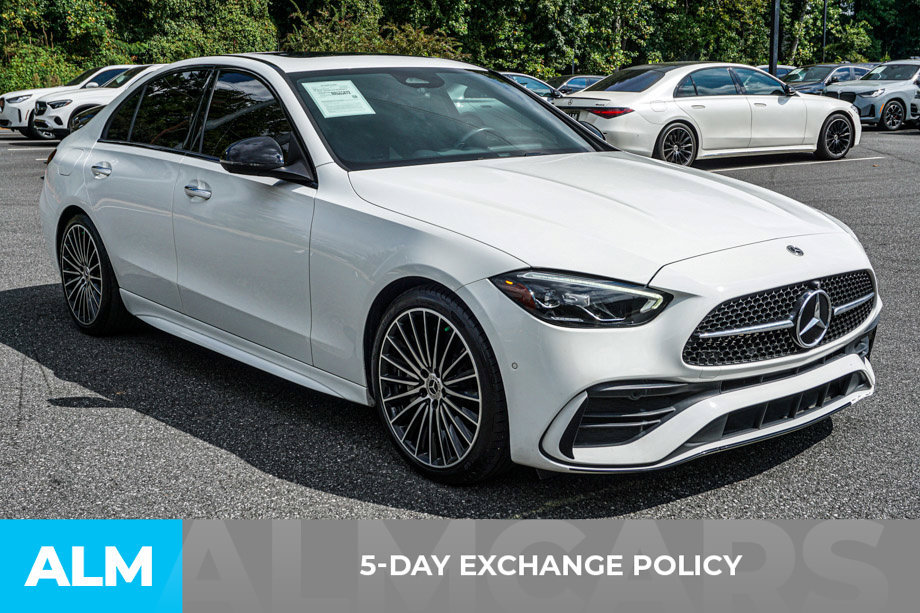 Used 2022 Mercedes-Benz C 300 Sedan w/ AMG Line w/ Night Package image 3