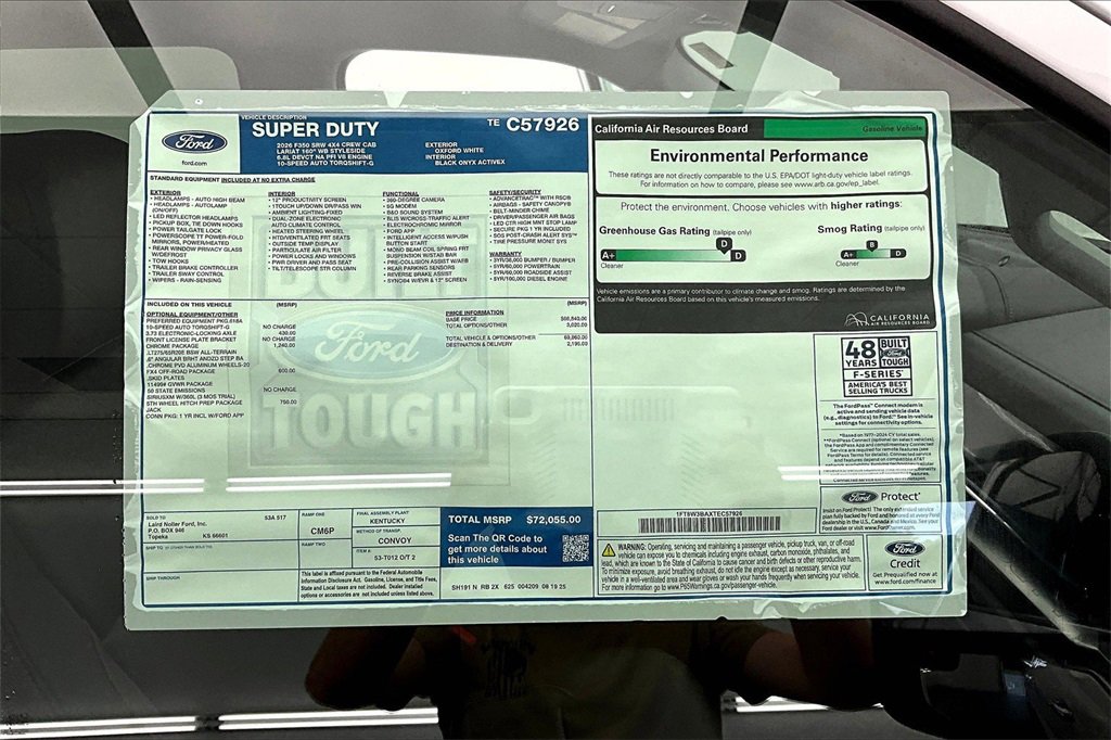 New 2026 Ford F350 Lariat w/ Chrome Package image 14