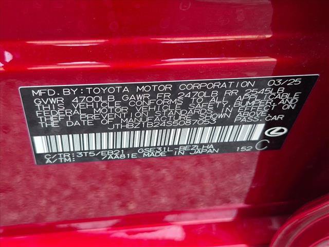 Certified 2025 Lexus IS 350 F Sport w/ Accessory Package RWD image 23