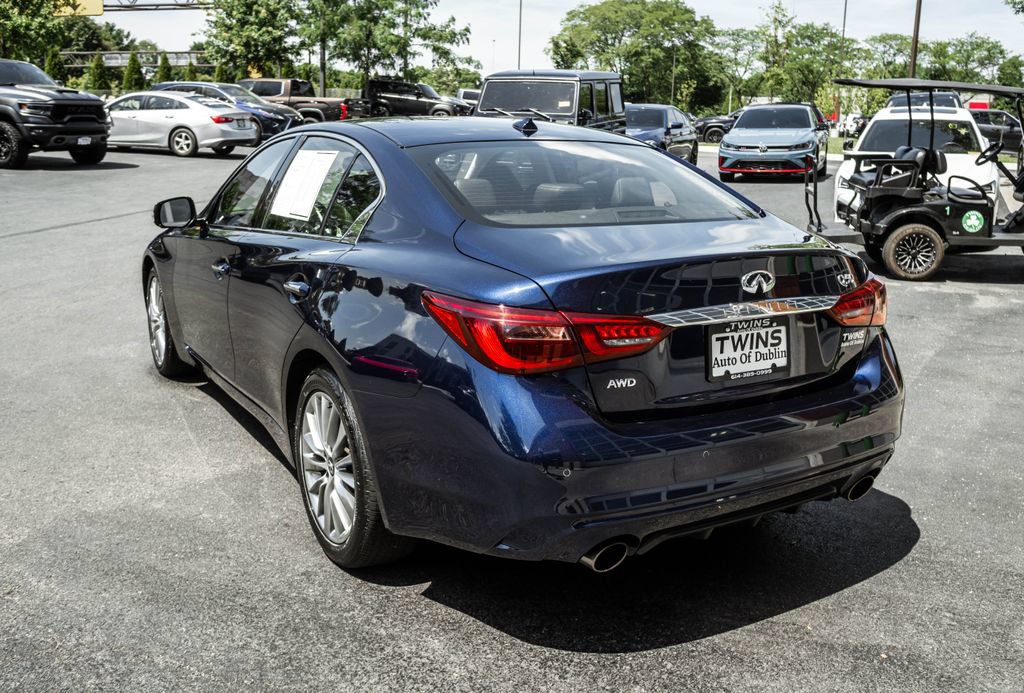 Used 2022 INFINITI Q50 Luxe AWD/4WD image 36