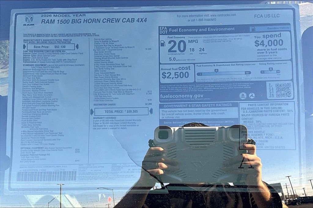 New 2026 RAM 1500 Big Horn image 13