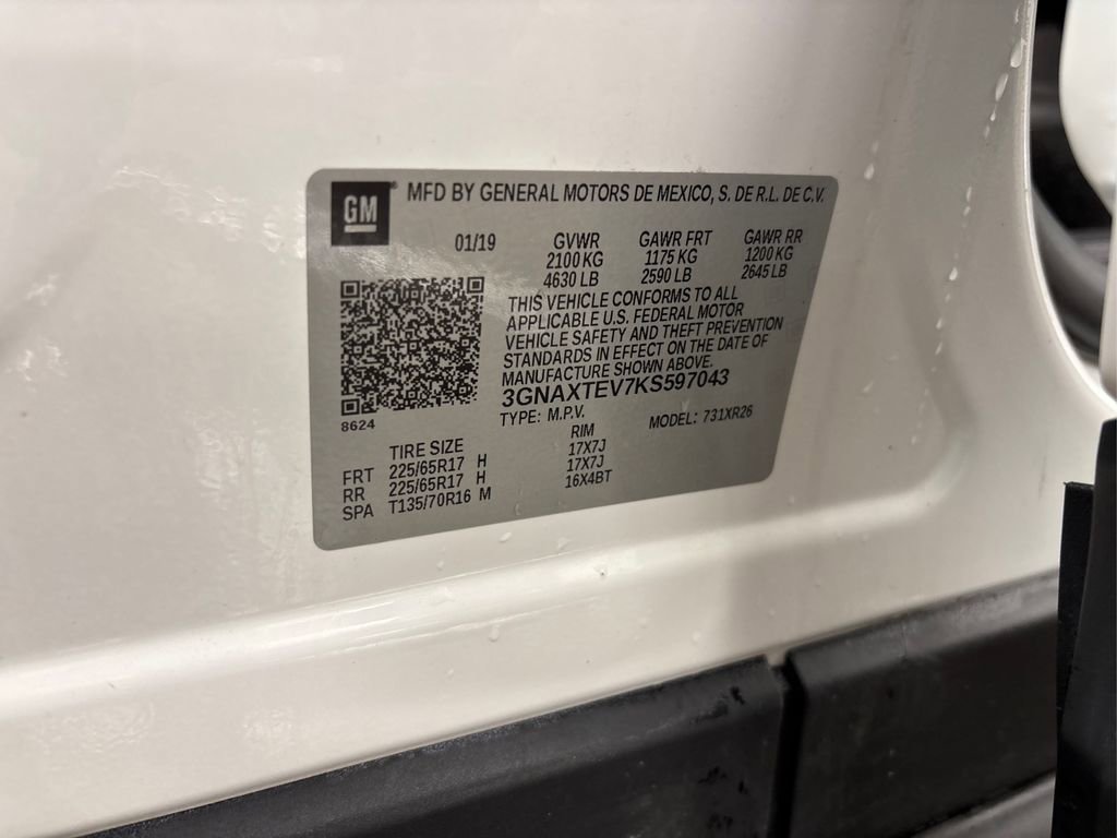 Used 2019 Chevrolet Equinox LT w/ LPO, Cargo Package image 16