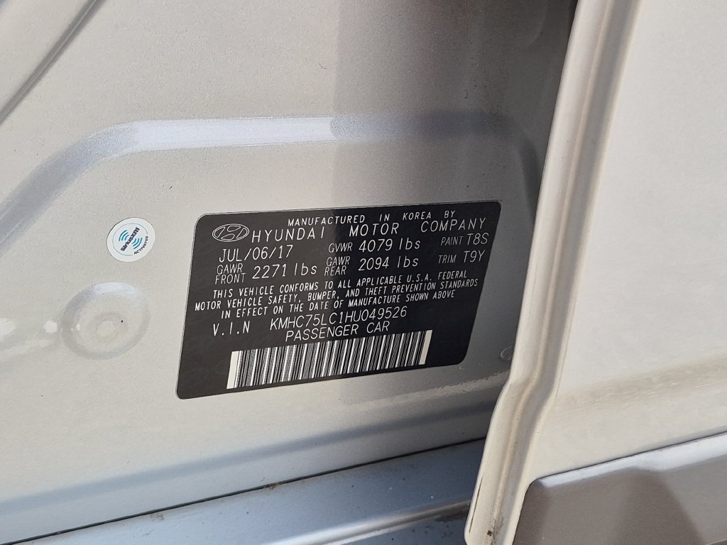 Used 2017 Hyundai Ioniq SEL FWD image 34