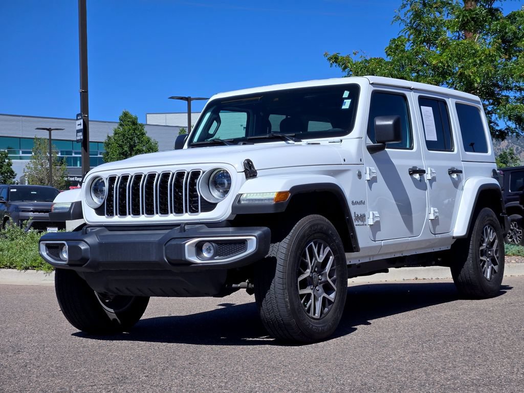 Used 2024 Jeep Wrangler Unlimited Sahara w/ Safety Group AWD/4WD image 3
