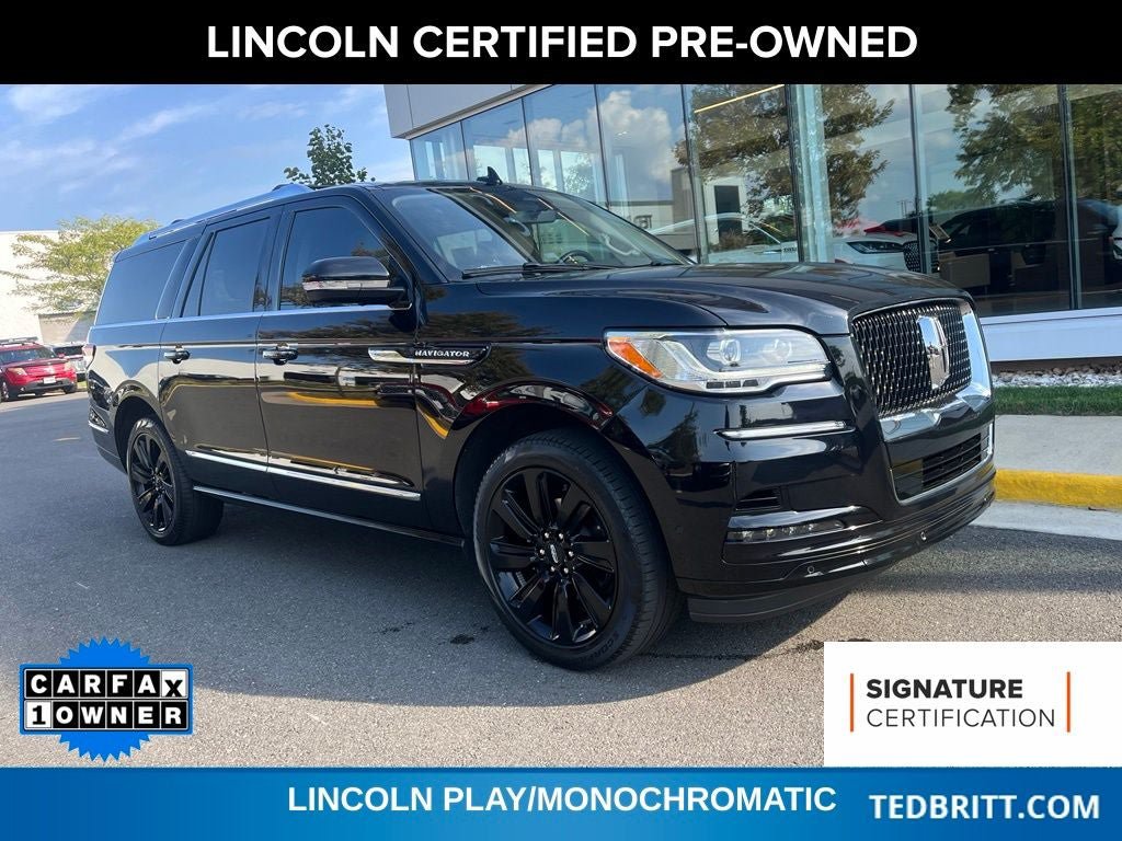 Certified 2023 Lincoln Navigator L Reserve AWD/4WD image 1