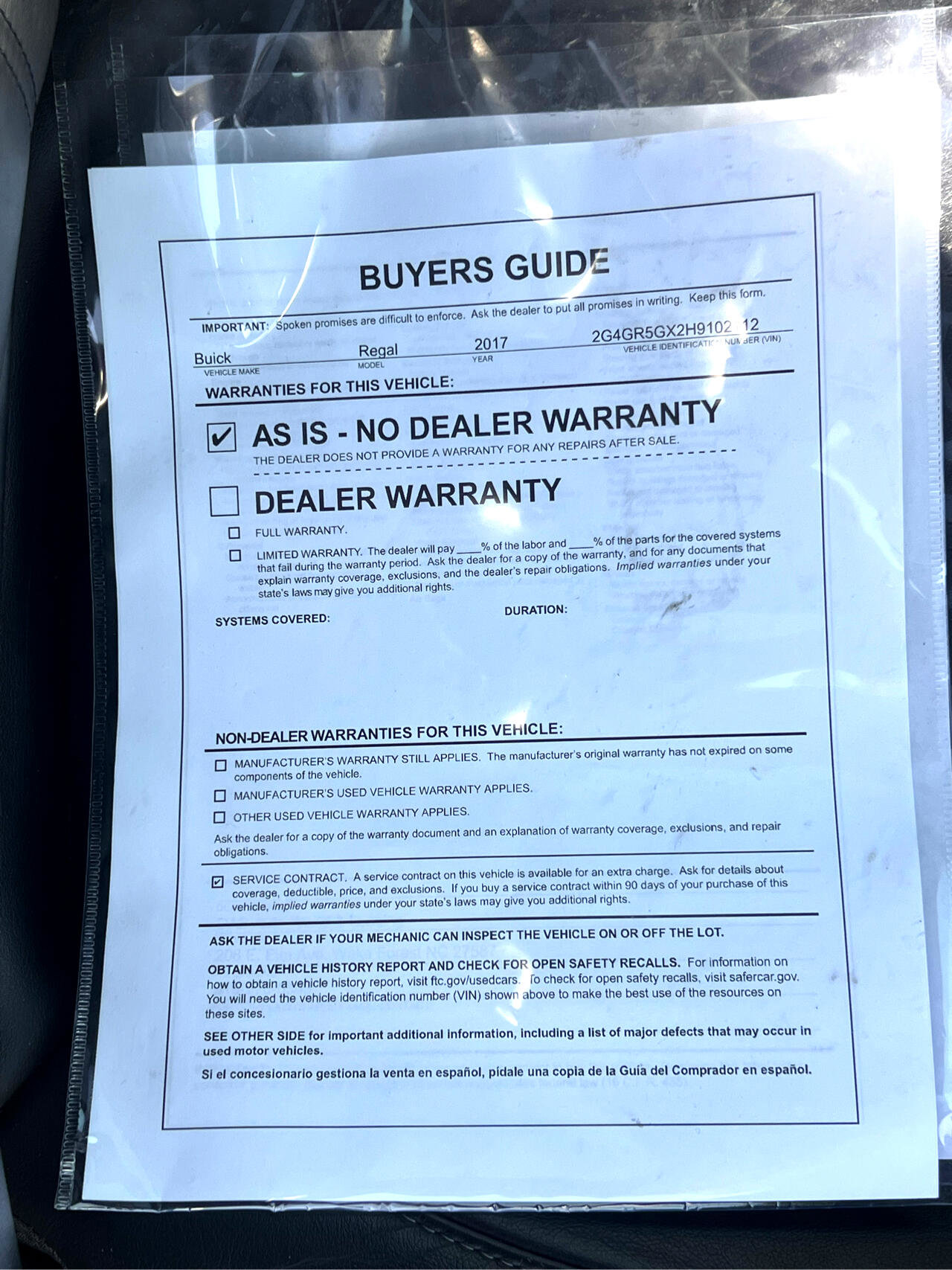 Used 2017 Buick Regal Premium w/ Driver Confidence Package #1 image 34