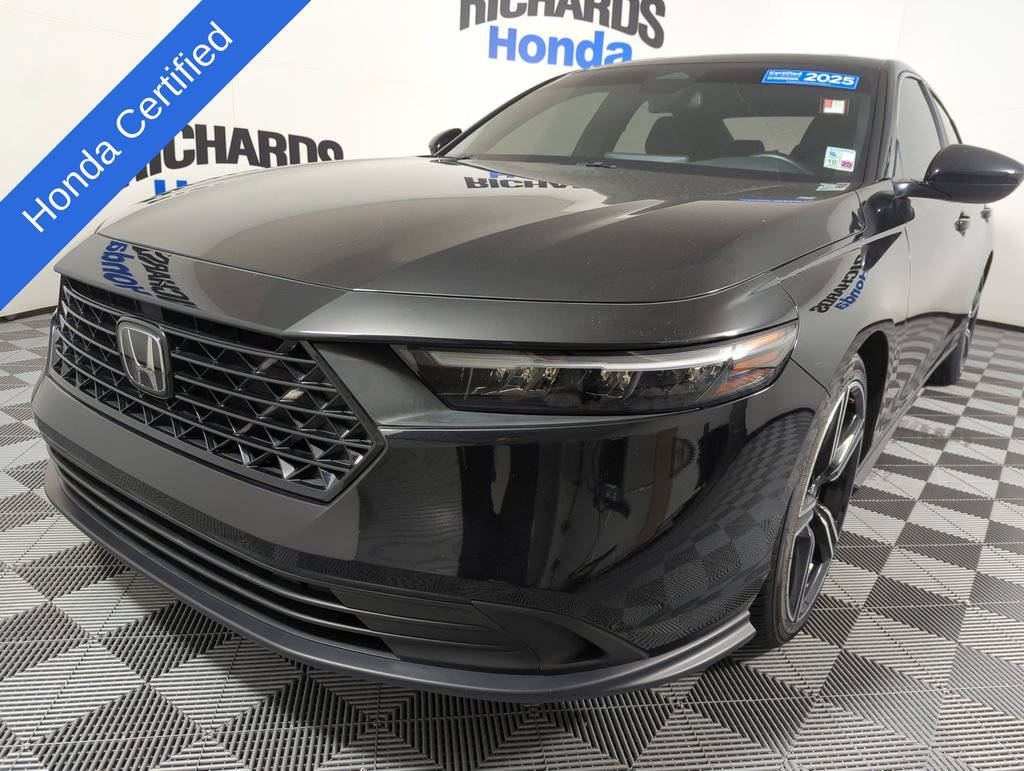 Certified 2025 Honda Accord Sport