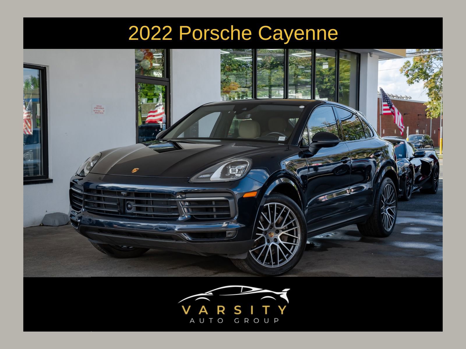 Used 2022 Porsche Cayenne Coupe w/ Premium Package