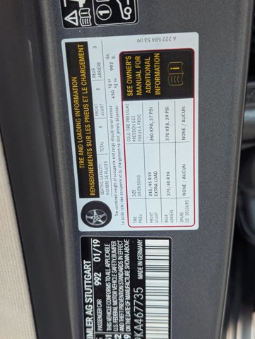 Used 2019 Mercedes-Benz S 560 Sedan image 25