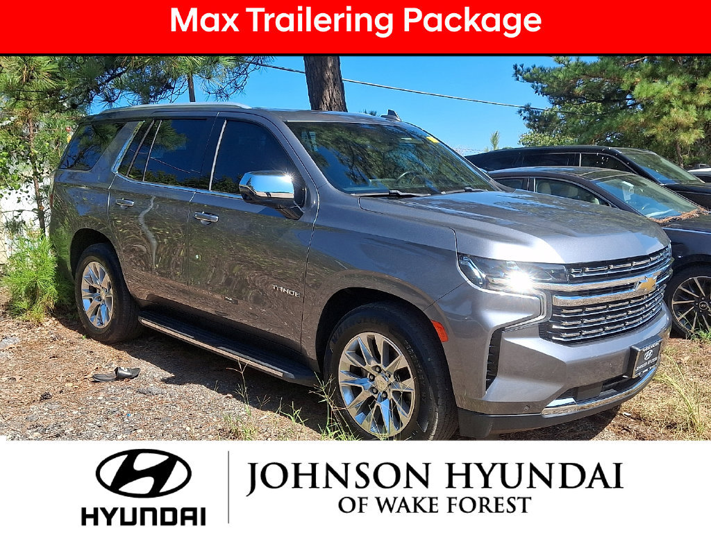 Used 2021 Chevrolet Tahoe Premier w/ Premium Package RWD image 1