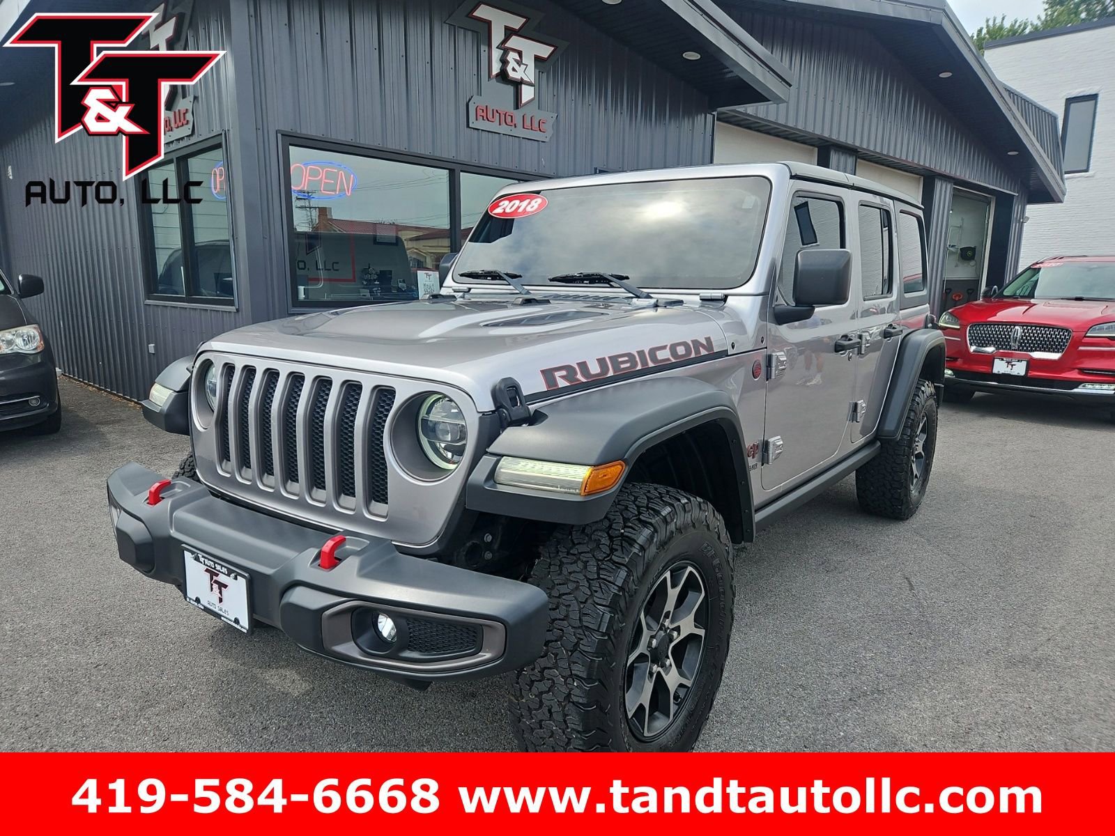 Used 2018 Jeep Wrangler Unlimited Rubicon AWD/4WD image 1