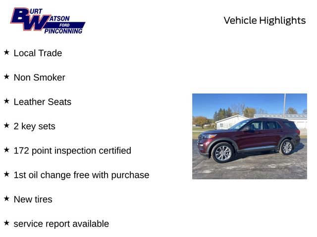 Used 2022 Ford Explorer XLT w/ Equipment Group 202A image 10