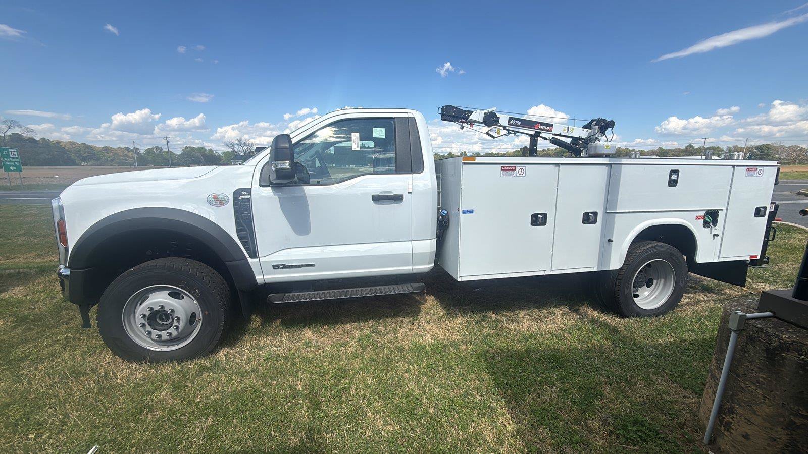 New 2025 Ford F600 4x4 Regular Cab Super Duty w/ XL Chrome Package image 2