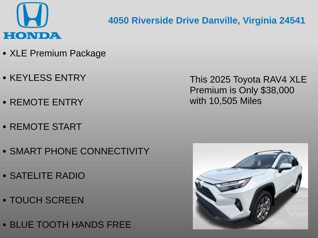 Used 2025 Toyota RAV4 XLE Premium w/ Weather Package AWD/4WD image 7