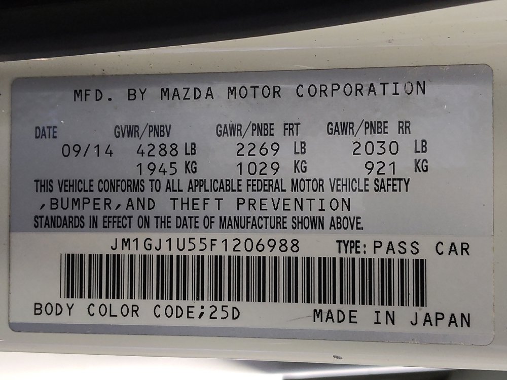 Used 2015 MAZDA MAZDA6 Sport FWD image 33