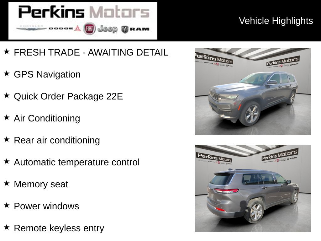 Used 2021 Jeep Grand Cherokee L Limited AWD/4WD image 7