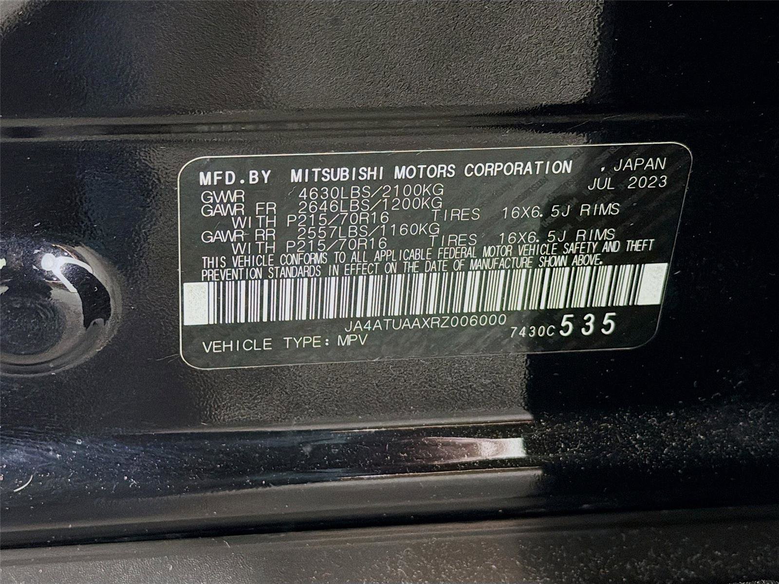 Used 2024 Mitsubishi Eclipse Cross ES AWD/4WD image 29