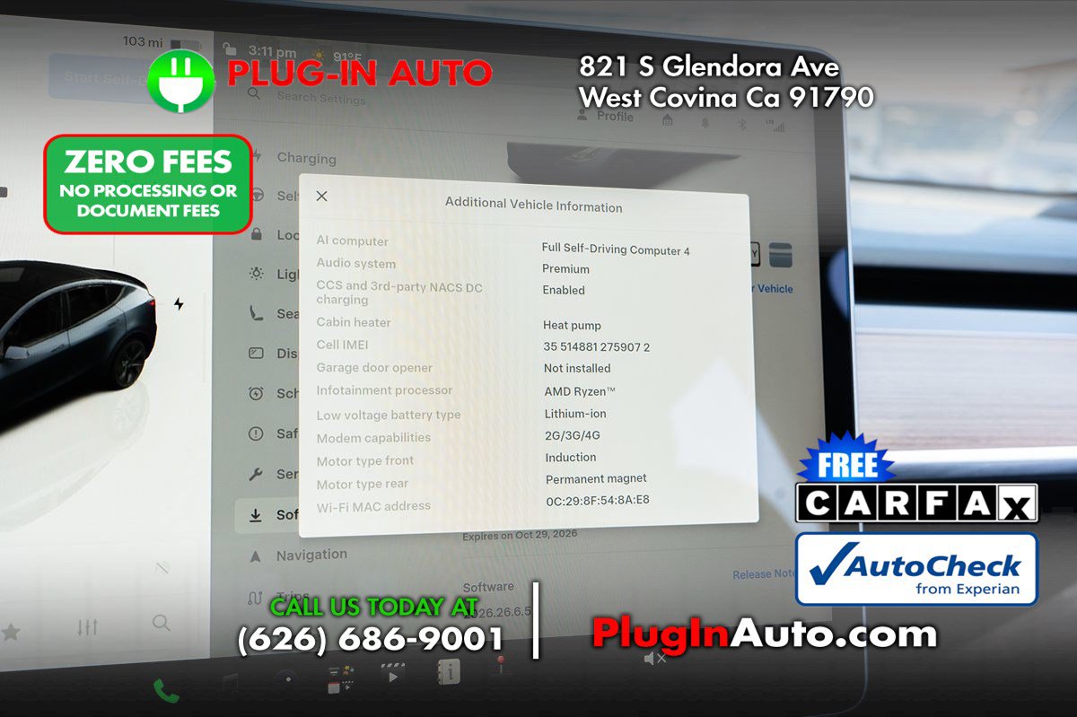 Used 2025 Tesla Model Y Long Range AWD/4WD image 32