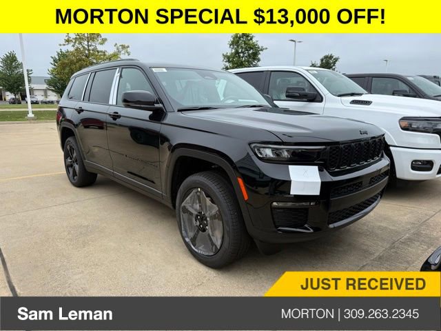 New 2025 Jeep Grand Cherokee L Limited w/ Black Appearance Package