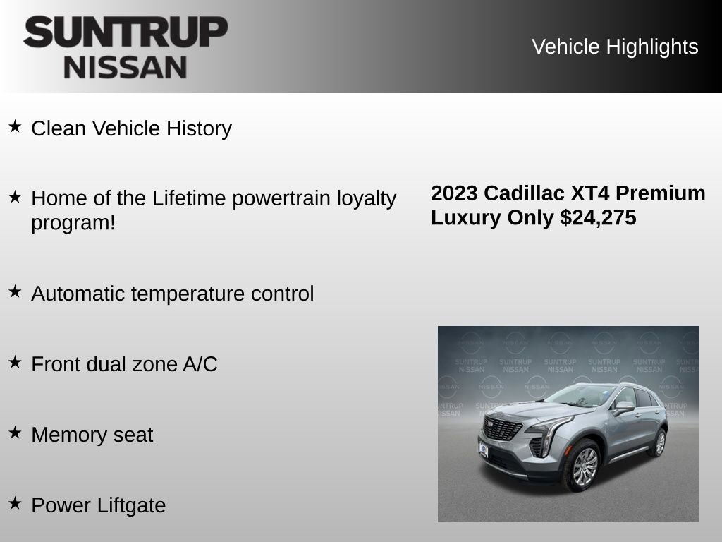 Used 2023 Cadillac XT4 Premium Luxury AWD/4WD image 7