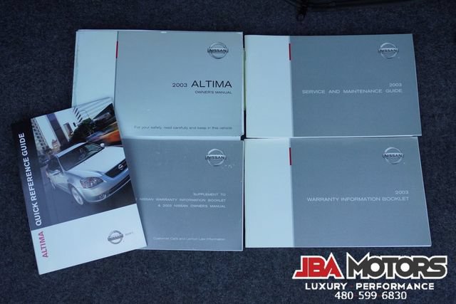 Used 2003 Nissan Altima 2.5 S w/ (CN2) Convenience Plus Pkg FWD image 69