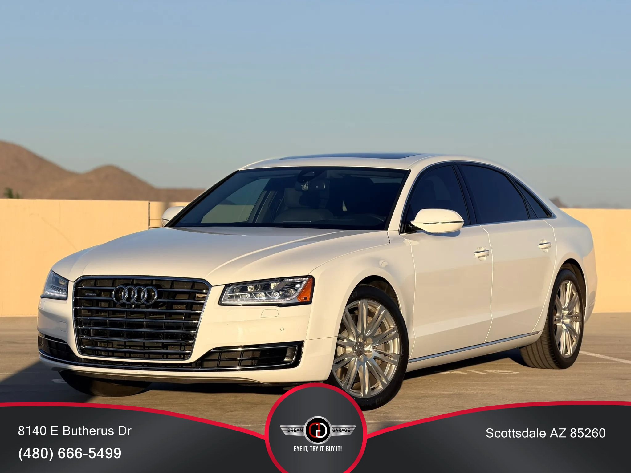 Used 2015 Audi A8 L 3.0T AWD/4WD image 1