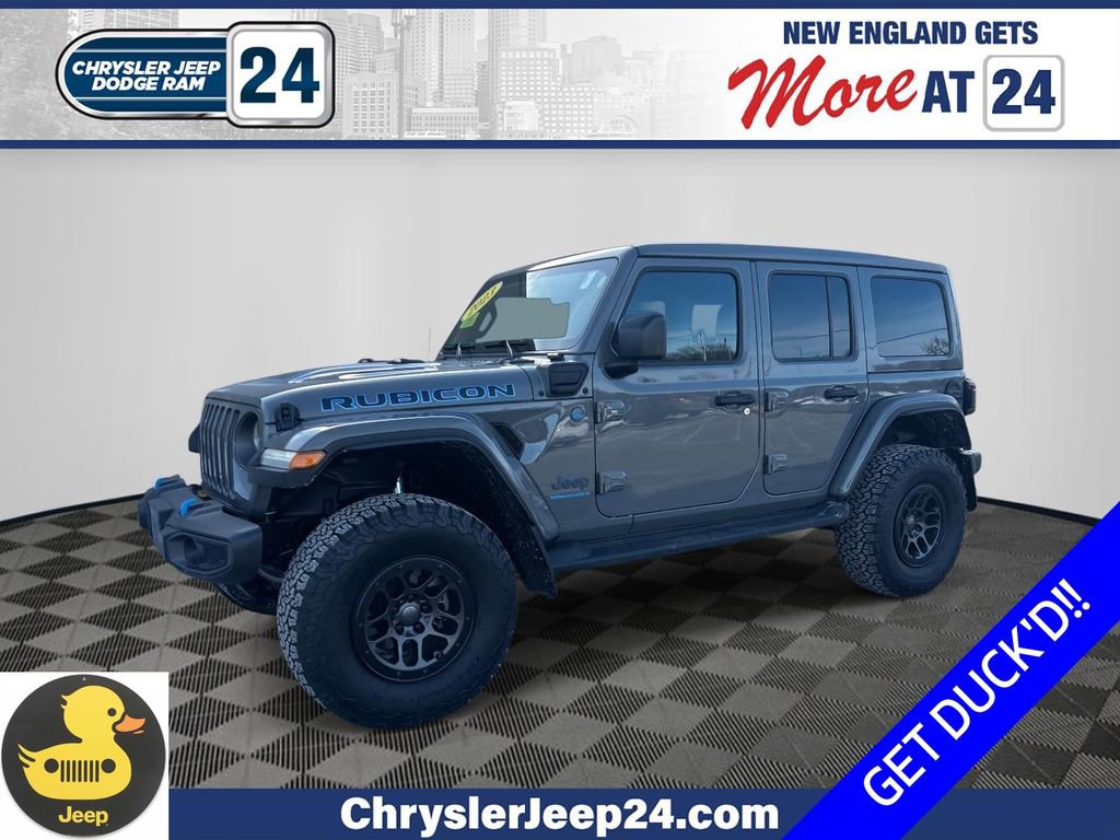 Used 2023 Jeep Wrangler Unlimited Rubicon 4xe w/ Safety Group