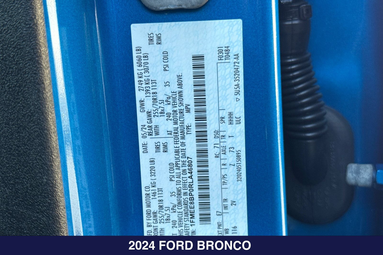 Certified 2024 Ford Bronco Outer Banks AWD/4WD image 31