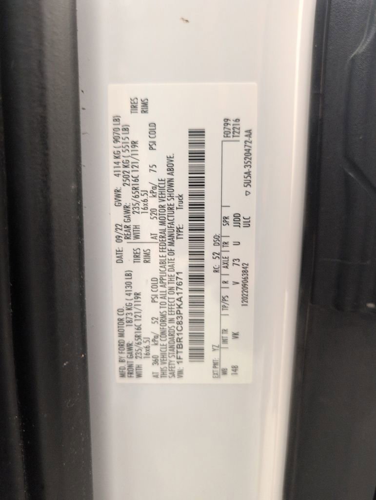 Used 2023 Ford Transit 250 Medium Roof w/ Load Area Protection Package image 44