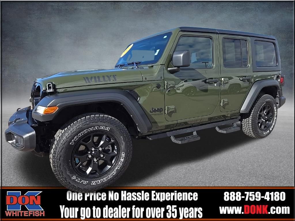Used 2021 Jeep Wrangler Unlimited Sport AWD/4WD image 4