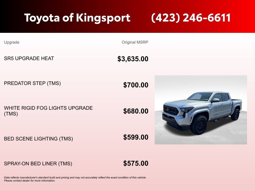 Certified 2025 Toyota Tacoma SR5 AWD/4WD image 3