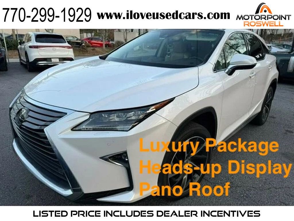 Used 2016 Lexus RX 350 2WD w/ Luxury Package image 1