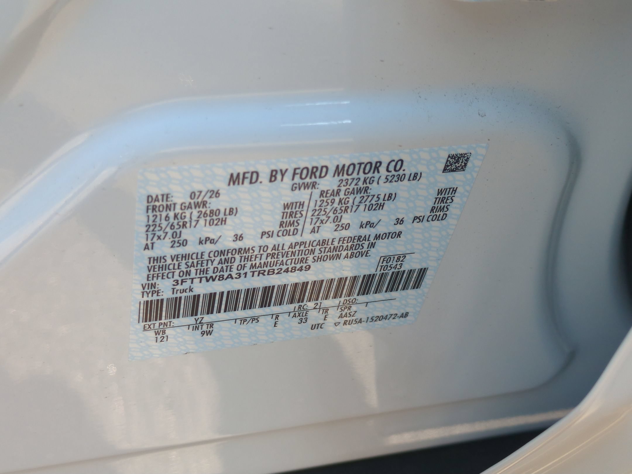 New 2026 Ford Maverick XL FWD image 33